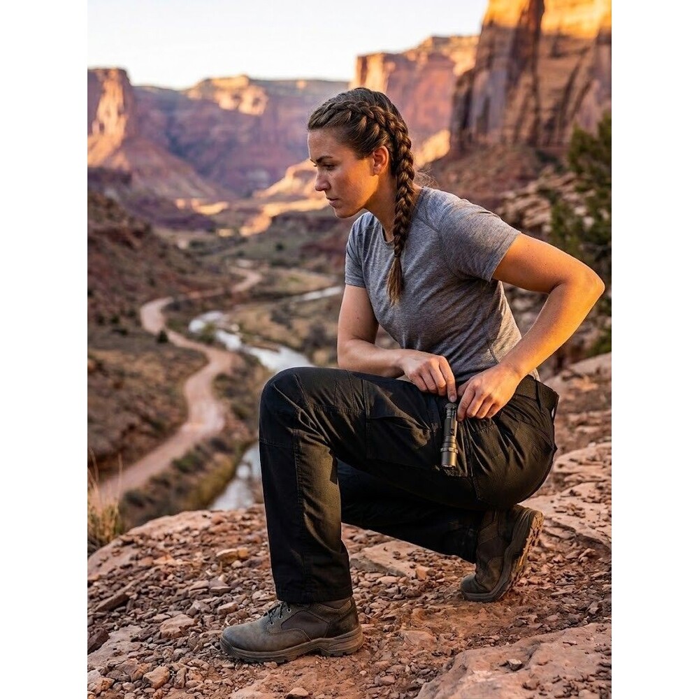 5.11 Tactical ABR Pro Pants Women's Size 10 Reg Black Cargo Ripstop Pockets